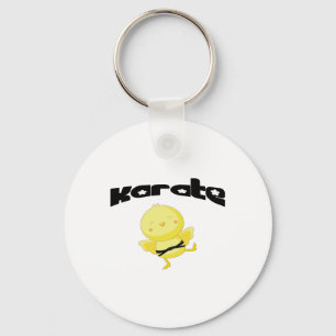 Karate chick keychain