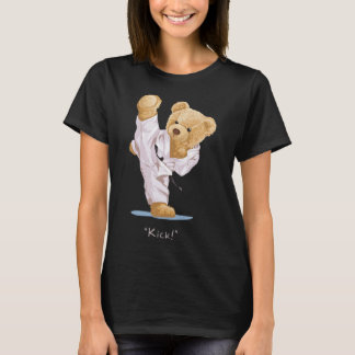Karate Children's Bear Taekwondo Boys Men Tee