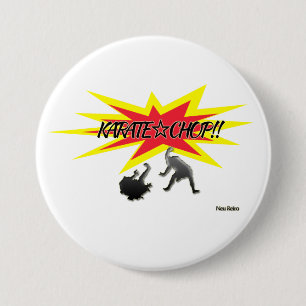 KARATE☆CHOP!! 3 INCH ROUND BUTTON