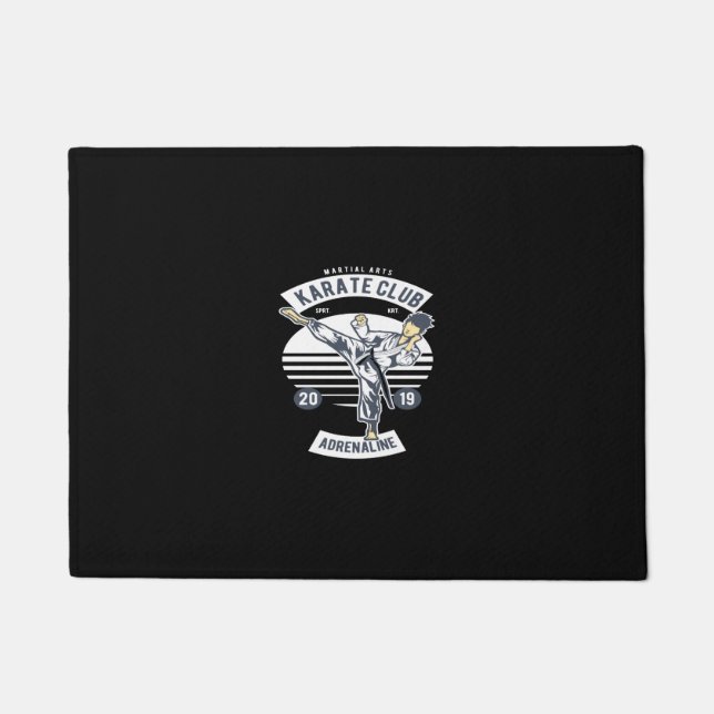 karaté club adrénaline doormat (Front)