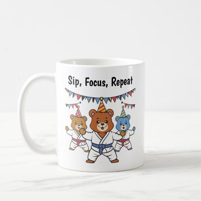 Karate Coffee Mug (Left)