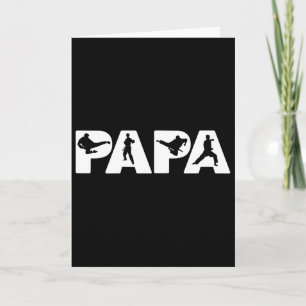 Karate Dad Funny Dad Karate Dad Gift Card