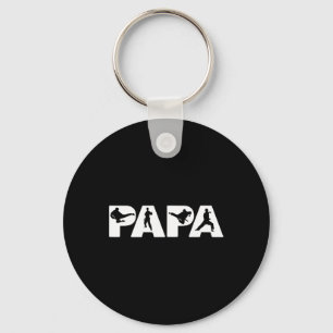 Karate Dad Funny Dad Karate Dad Gift Keychain