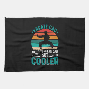Karate Dad Kitchen Towel