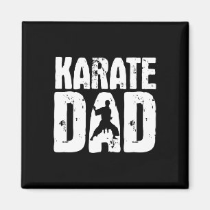 Karate Dad - Martial Arts Coach Karateka Taekwondo Magnet