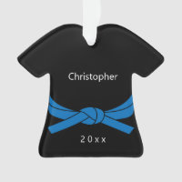 Karate de ceinture bleue