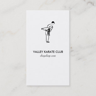 Karate Dojo Business Card