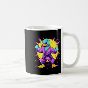 Karate Duck Martial Arts Kickboxing Jiu-Jitsu Coffee Mug