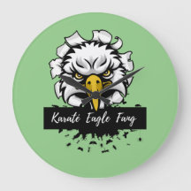 Karaté Eagle Fang T-Shirt Ceramic Ornament Throw P