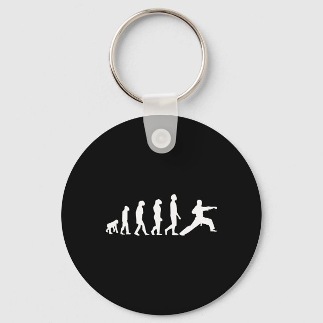 Karate Evolution  Keychain (Front)