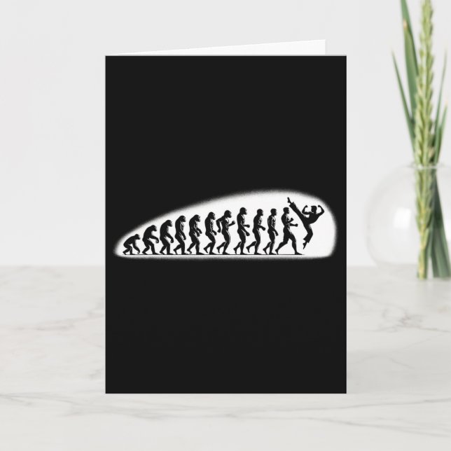Karate Evolution Mma Kickboxing Muay Thai Jiu Jits Card (Front)