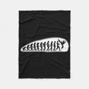 Karate Evolution Mma Kickboxing Muay Thai Jiu Jits Fleece Blanket