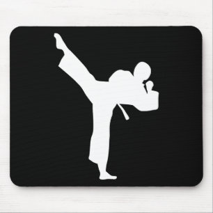 Karate Fighter Mouse Pad