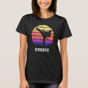 Karate Figure Exercise Training T-Shirt