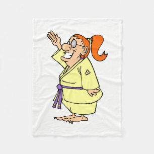 Karate Fleece Blanket