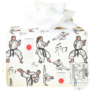 Karate Gift Wrapping Paper