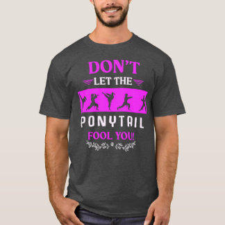 Karate Girl Funny Black Belt Taekwondo Fighting 1 T-Shirt