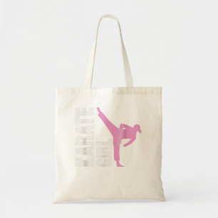 Karate Girl Martial Arts Girls Self Defence Cute  Tote Bag