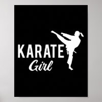 Karate Girl Ponytail Fighter White Martial Arts Ta