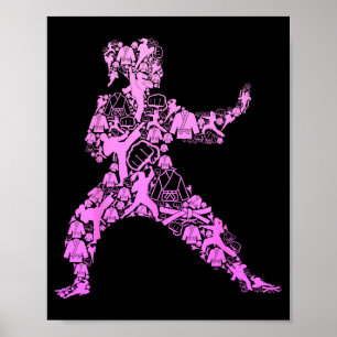Karate Girl Poster