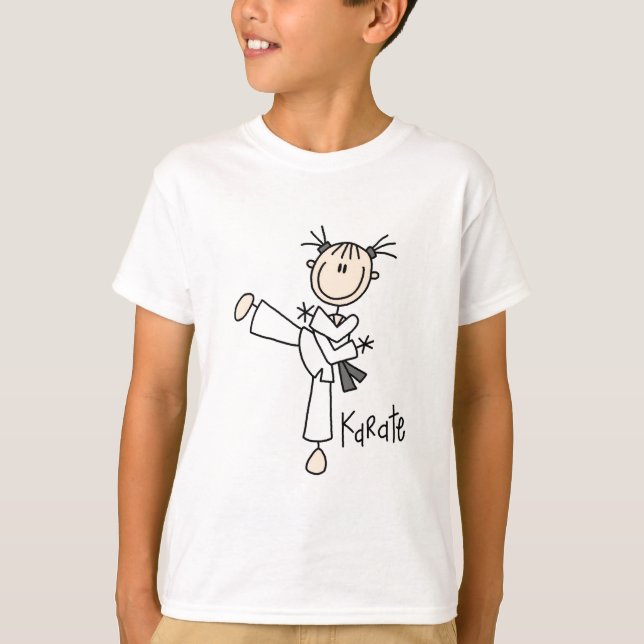 Karate Girl Tshirts and Gifts (Front)