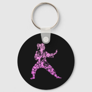 Karate Girls Keychain