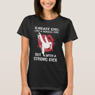 Karate Girls Women Girl Karateka Shotokan Coach 1 T-Shirt