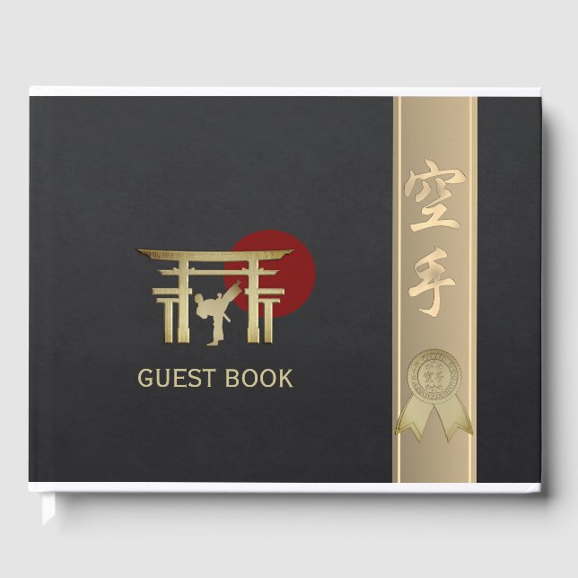 Karate Guest Book (Front)