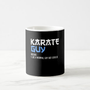 karate guy coffee mug