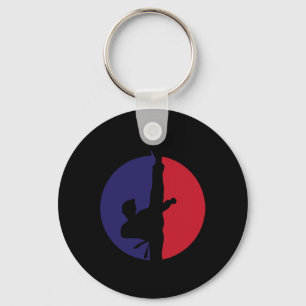 Karate Icon  Keychain