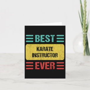 Karate Instructor 1  Card