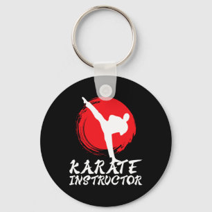 Karate Instructor Karate Teacher Karate Instructor Keychain