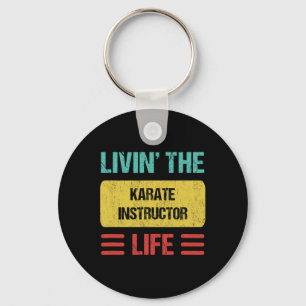 Karate Instructor Keychain
