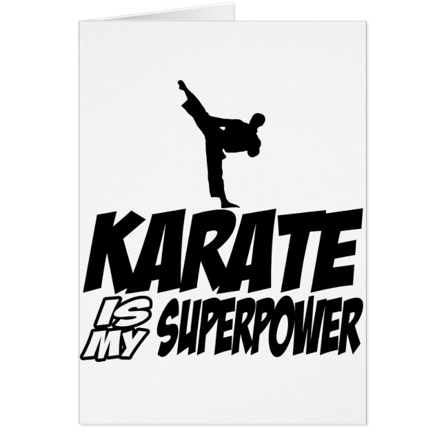 karate is my superpower (Front)