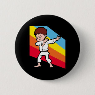 Karate Judo Jujutsu Taekwondo Kickboxing Dabbing D 2 Inch Round Button