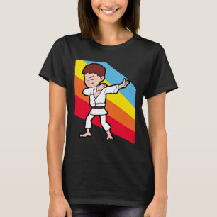 Karate Judo Jujutsu Taekwondo Kickboxing Dabbing D T-Shirt