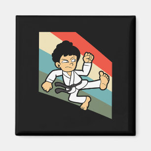 Karate Judo Jujutsu Taekwondo Kickboxing Kickboxer Magnet