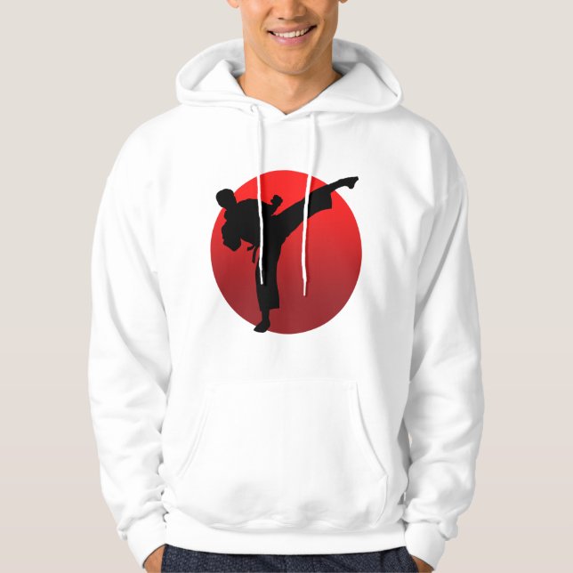 KARATE keri Hoodie (Front)