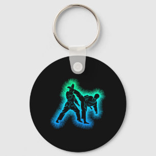 Karate Kickboxing Taekwondo Boys Children Keychain