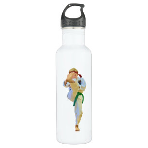 Karate Kicking Customizable 710 Ml Water Bottle