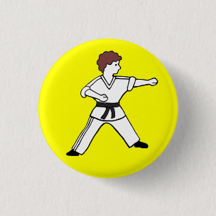Karate Kid 15 Button