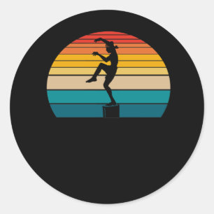 Karate Kid - Crane Kick Classic Round Sticker