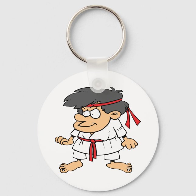 Karate-Kid Keychain (Front)