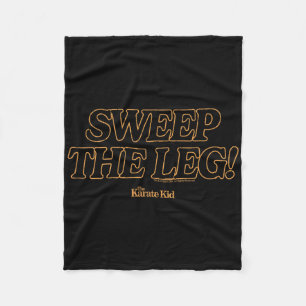 Karate Kid - Sweep The Leg  Fleece Blanket
