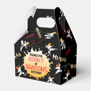 Karate Kids Children Birthday Party Favour Gift Bo Favor Box