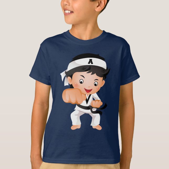 Karate Kids Dark Tee Shirt (Front)