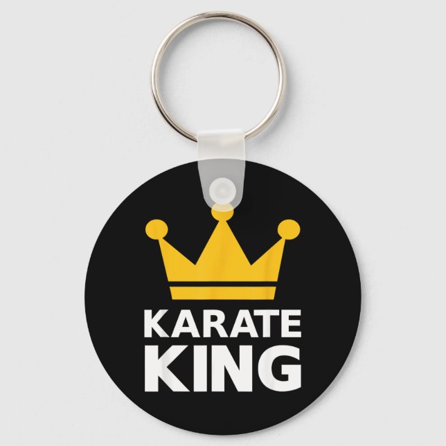 Karate king keychain (Front)