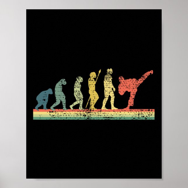 Karate Kung Fu Material Arts  Poster (Front)