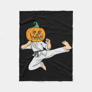 Karate Lazy Halloween Costume Cool Martial Arts Pu Fleece Blanket