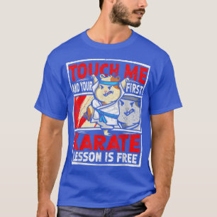 Karate Lesson Is Free Outfit Karate Guinea Pig  T-Shirt
